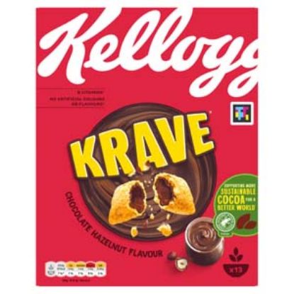 Picture of Kelloggs Krave Choc Hazelnut 410g x 10